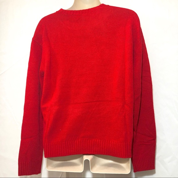 🆕Divided by H&M Sweater Sequin Red Christmas - Picture 3 of 6